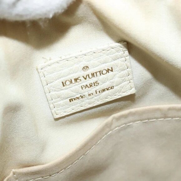 LOUIS VUITTON Monogram Mini Lin Croisette Marina PM Bag Beige M95494 Auth 125591 - Picture 5 of 15